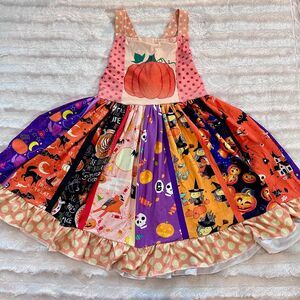 Halloween Twirl Dress Size 6-7T